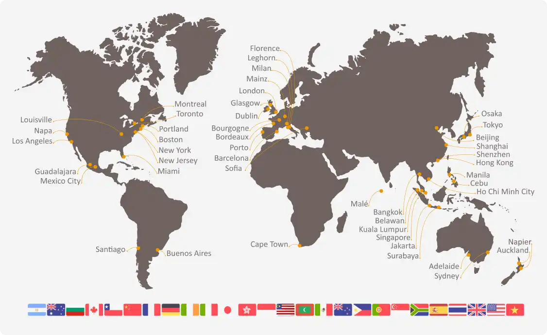 Global Offices Map